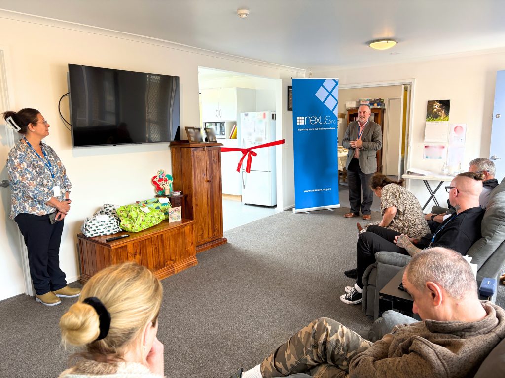 Nexus Clients Cutting Ribbon International Day of People with Disability 24